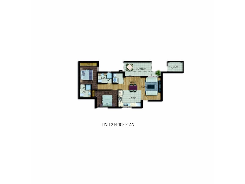3/213 Acton Avenue, Rivervale WA 6103 Floorplan