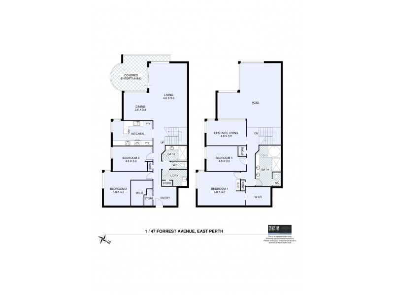 1/47 Forrest Avenue, East Perth WA 6004 Floorplan