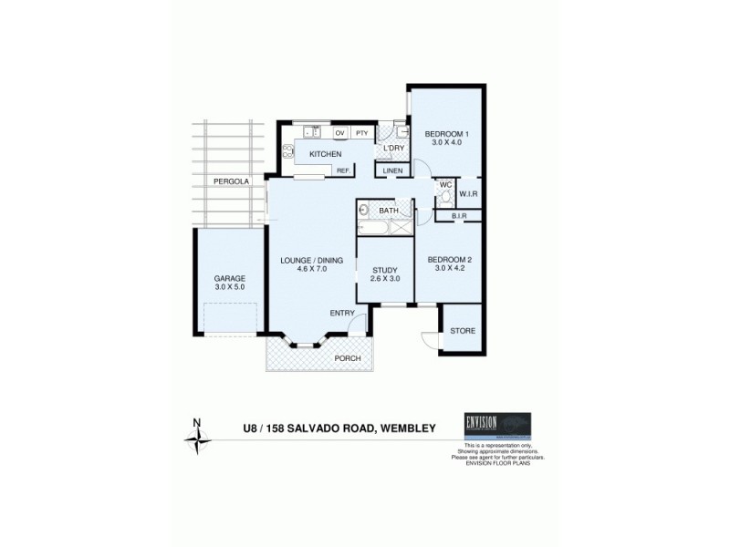 8/158 Salvado Road, Wembley WA 6014 Floorplan