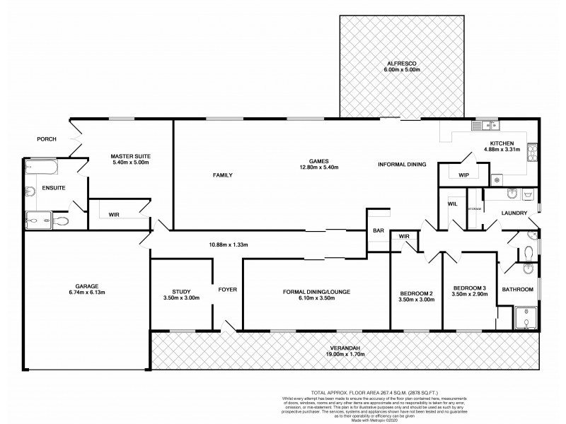 171 Salt Valley Road, Hoddys Well WA 6566 Floorplan