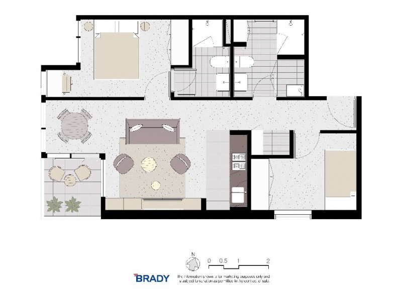 2106/500 Elizabeth Street, Melbourne VIC 3000 Floorplan
