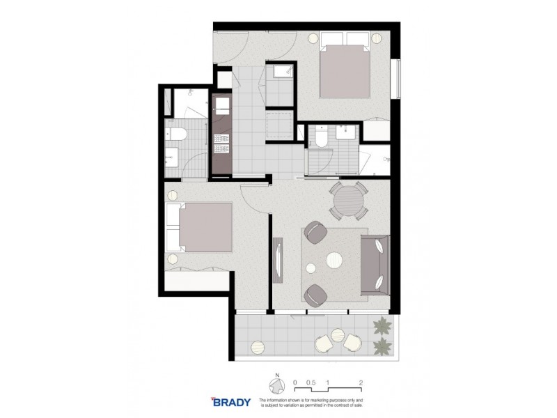 4510/500 Elizabeth Street, Melbourne VIC 3000 Floorplan