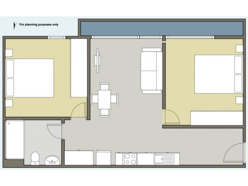 601/380 Little Lonsdale Street, Melbourne VIC 3000 Floorplan