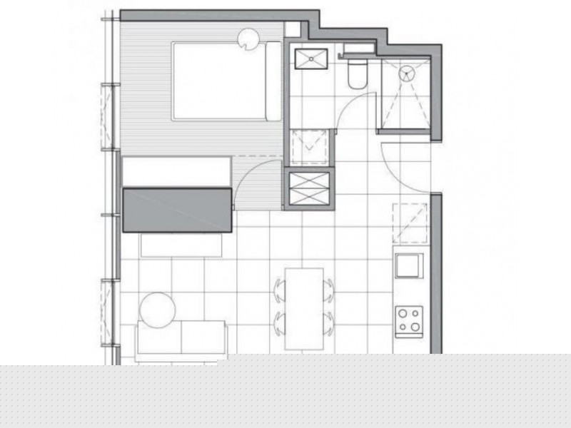 3008/568 Collins Street, Melbourne VIC 3000 Floorplan