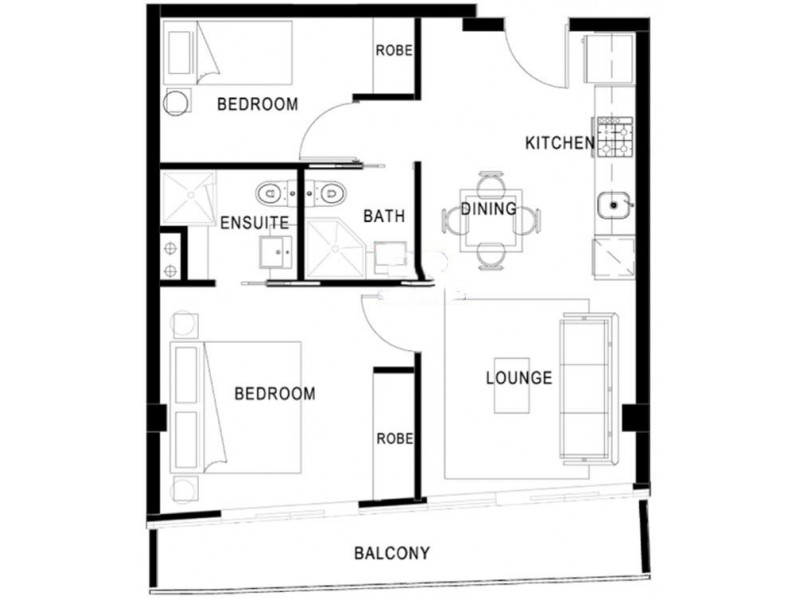 2003/8 Exploration Lane, Melbourne VIC 3000 Floorplan