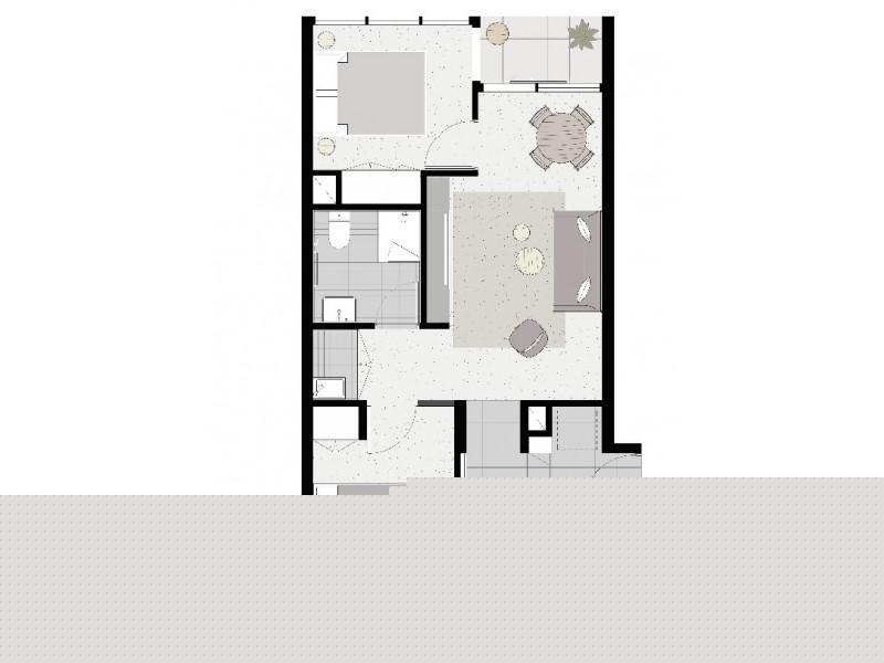 2601/500 Elizabeth Street, Melbourne VIC 3000 Floorplan