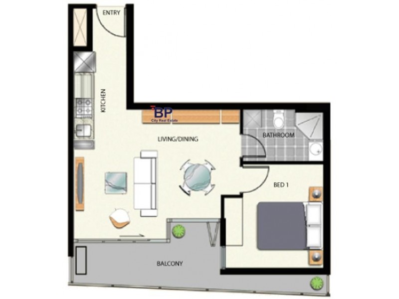 2308/380 Little Lonsdale Street, Melbourne VIC 3000 Floorplan