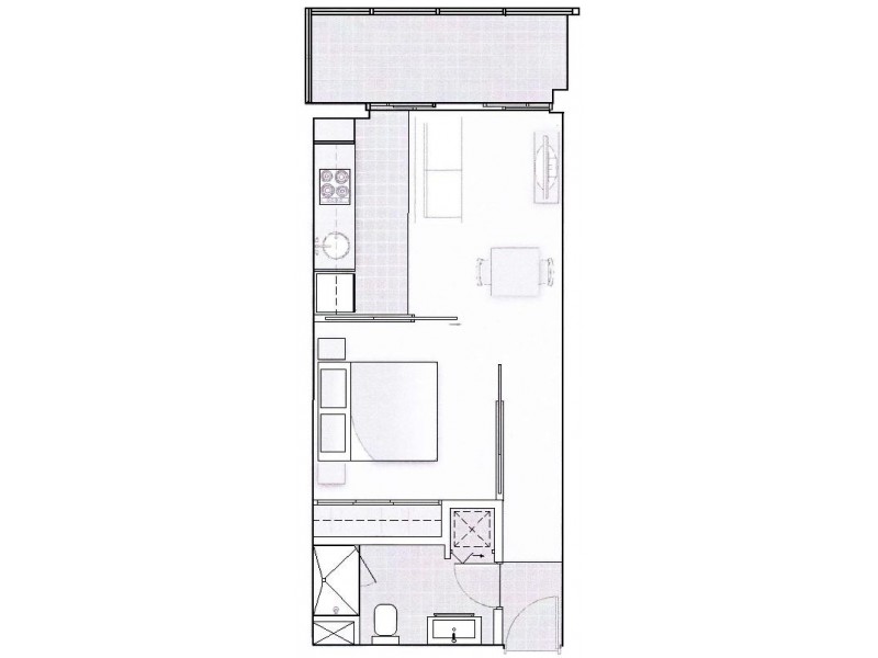 3608/269-283 City Road, Southbank VIC 3006 Floorplan