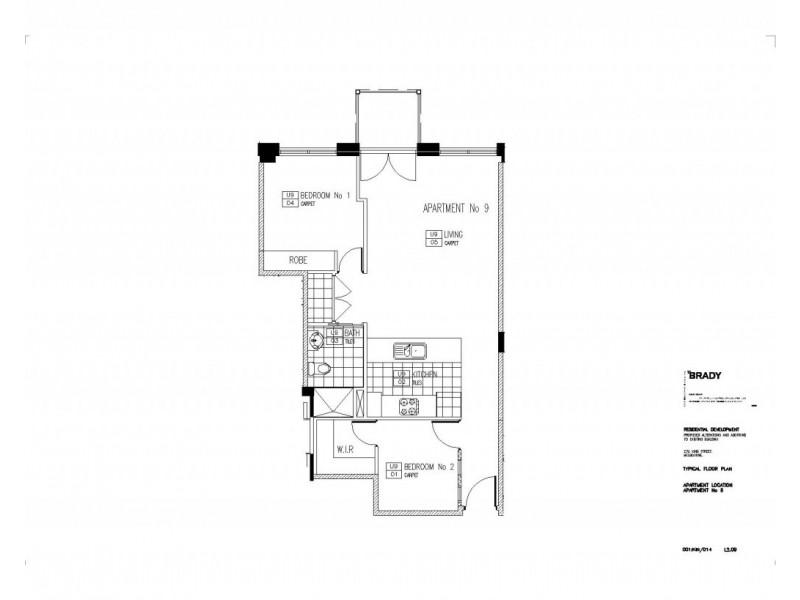 1109/270 King Street, Melbourne VIC 3000 Floorplan