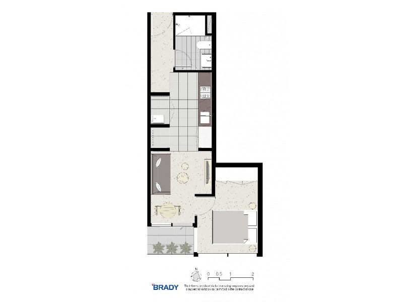 3209/500 Elizabeth Street, Melbourne VIC 3000 Floorplan