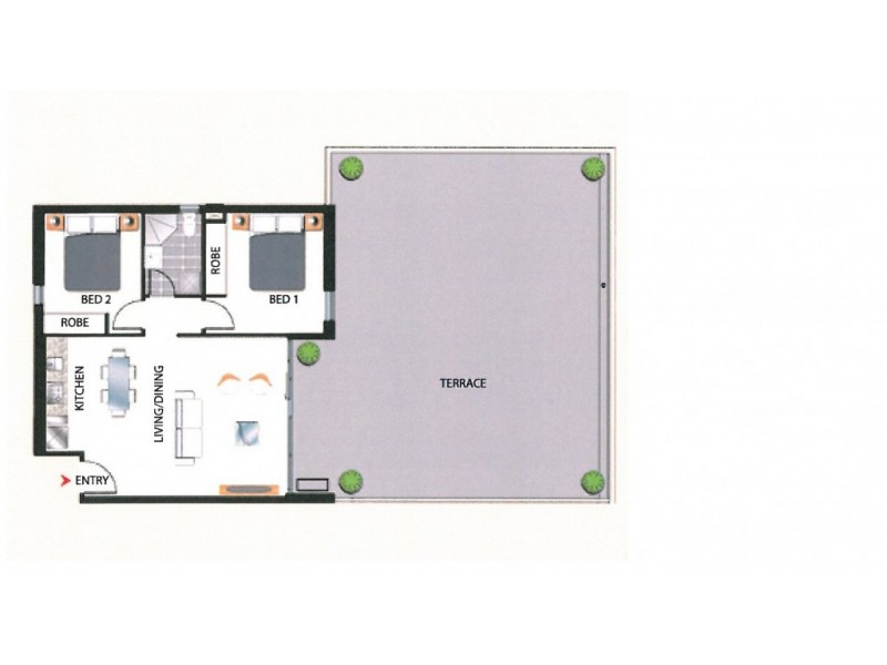 903/380 Little Lonsdale Street, Melbourne VIC 3000 Floorplan