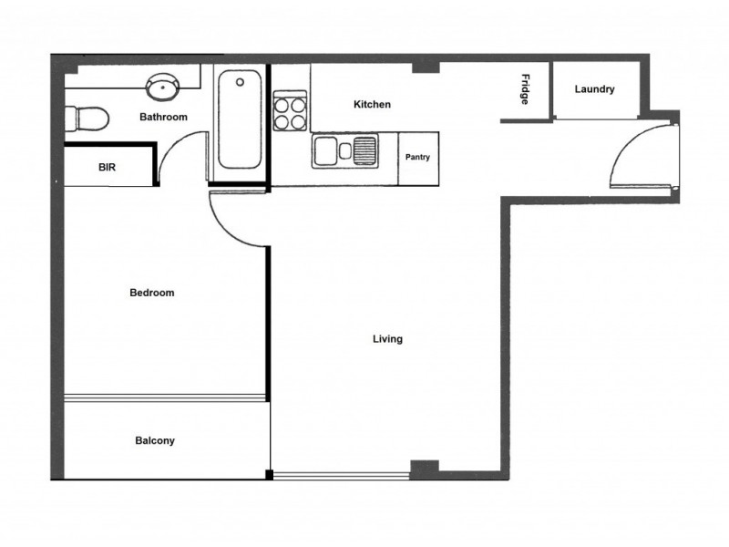 204/402-408 La Trobe Street, Melbourne VIC 3000 Floorplan