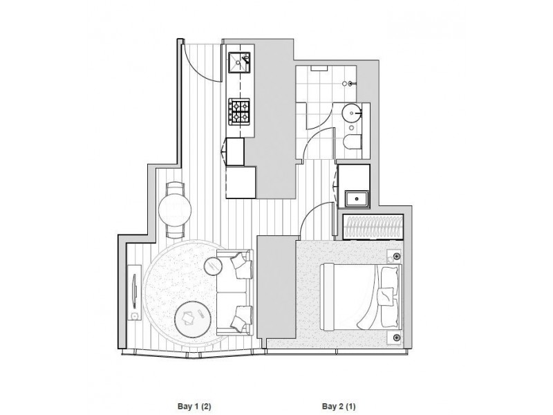 1505/371 Little Lonsdale Street, Melbourne VIC 3000 Floorplan