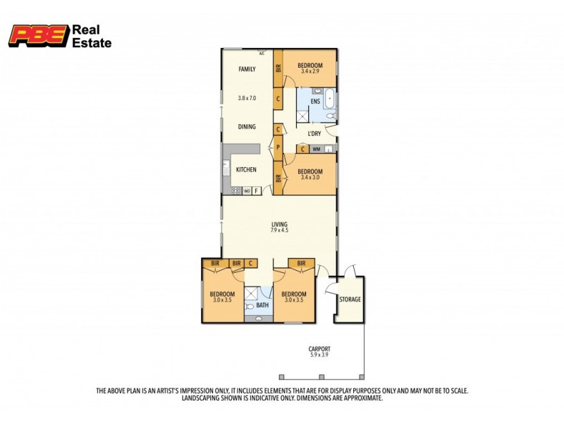 4 MOONAH STREET, Cape Paterson VIC 3995 Floorplan