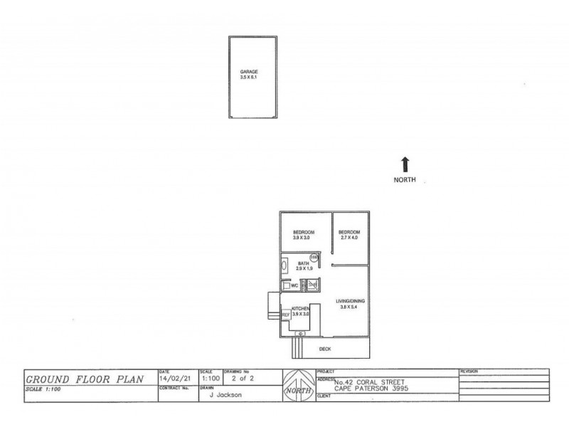 42 CORAL STREET, Cape Paterson VIC 3995 Floorplan