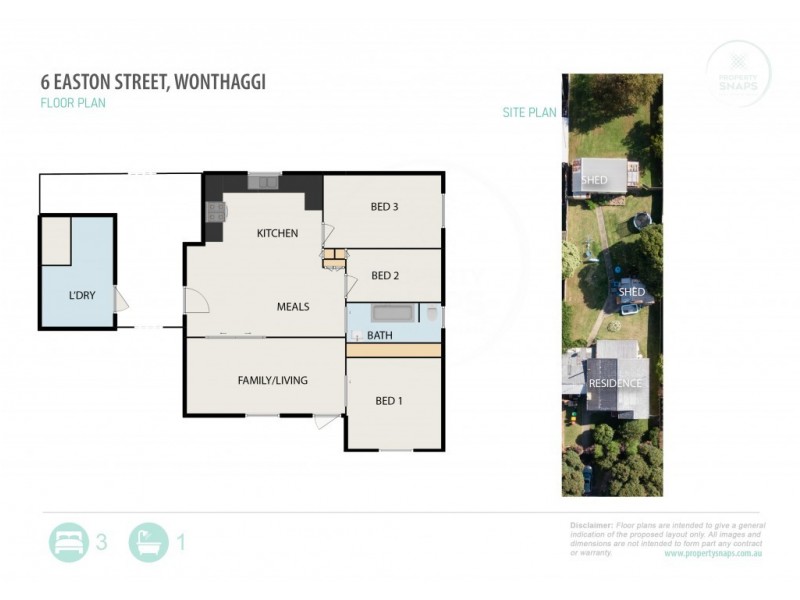 6 Easton Street, Wonthaggi VIC 3995 Floorplan