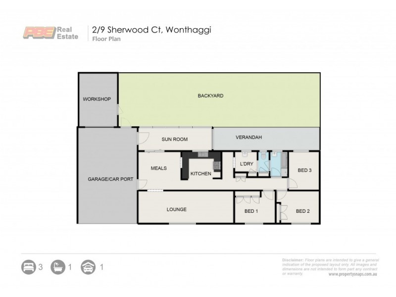 2/9 Sherwood Court, Wonthaggi VIC 3995 Floorplan
