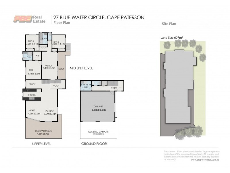27 BLUE WATER CIRCLE, Cape Paterson VIC 3995 Floorplan