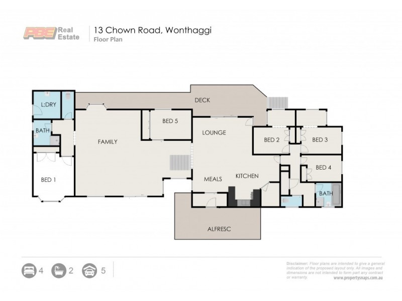 13 Chown Road, Wonthaggi VIC 3995 Floorplan
