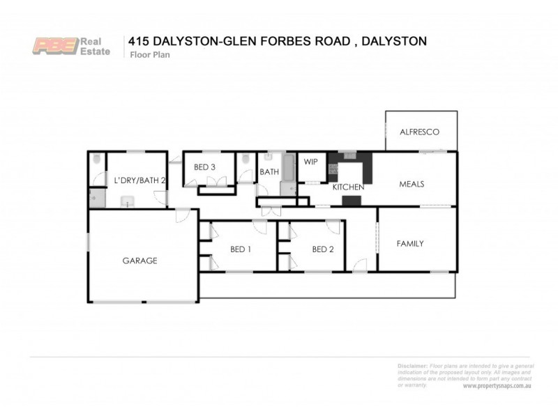 415 Dalyston – Glen Forbes Road, Ryanston VIC 3992 Floorplan