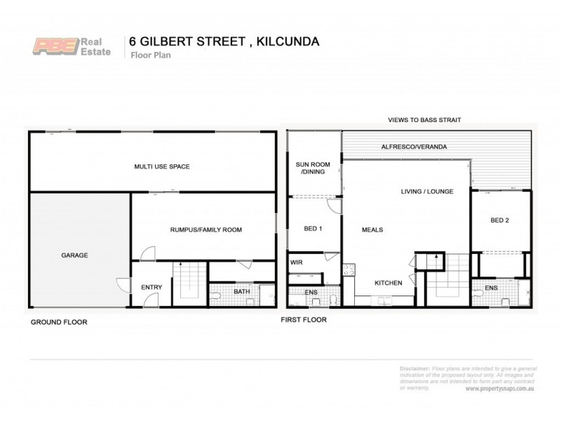 6 Gilbert Street, Kilcunda VIC 3995 Floorplan