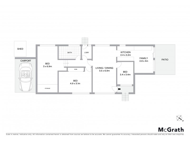 13 Shirley Street, Bexley NSW 2207 Floorplan