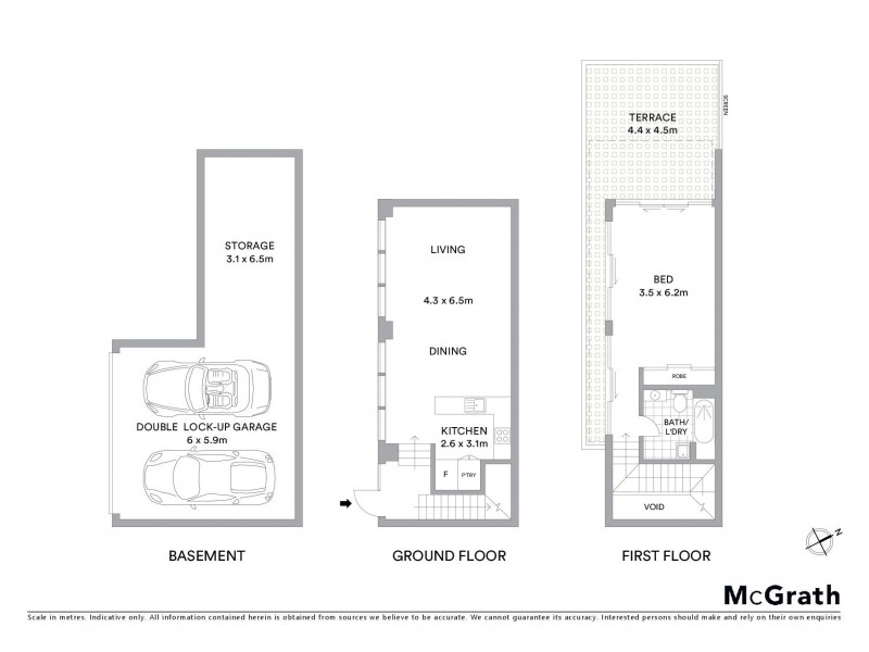 1D Pitt Lane, Rockdale NSW 2216 Floorplan