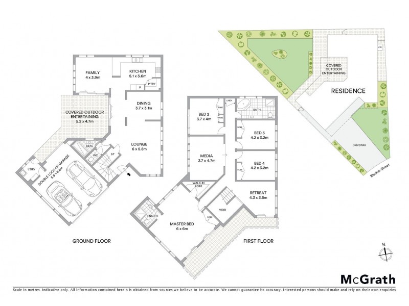 5 Blucher Street, Sans Souci NSW 2219 Floorplan