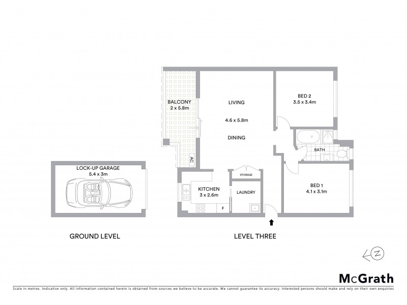 6/30 Talara Road, Gymea NSW 2227 Floorplan