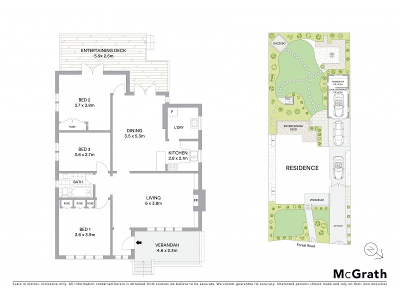 589 Forest Road, Peakhurst NSW 2210 Floorplan