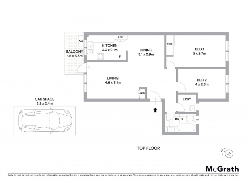 6/28 Loftus Street, Campsie NSW 2194 Floorplan