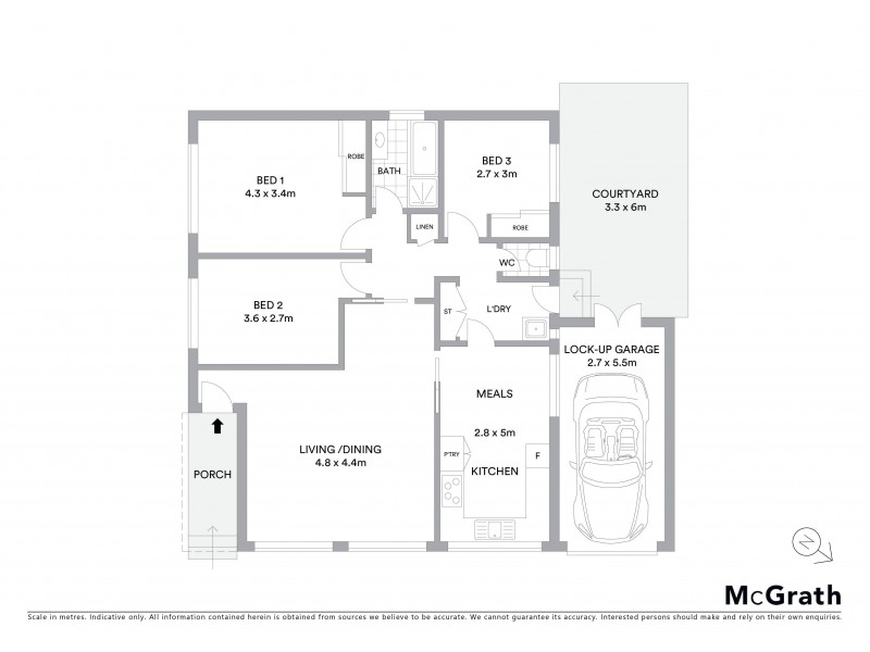1/37 Verdun Street, Bexley NSW 2207 Floorplan