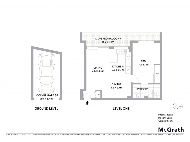 6/10 The Strand, Rockdale NSW 2216 Floorplan