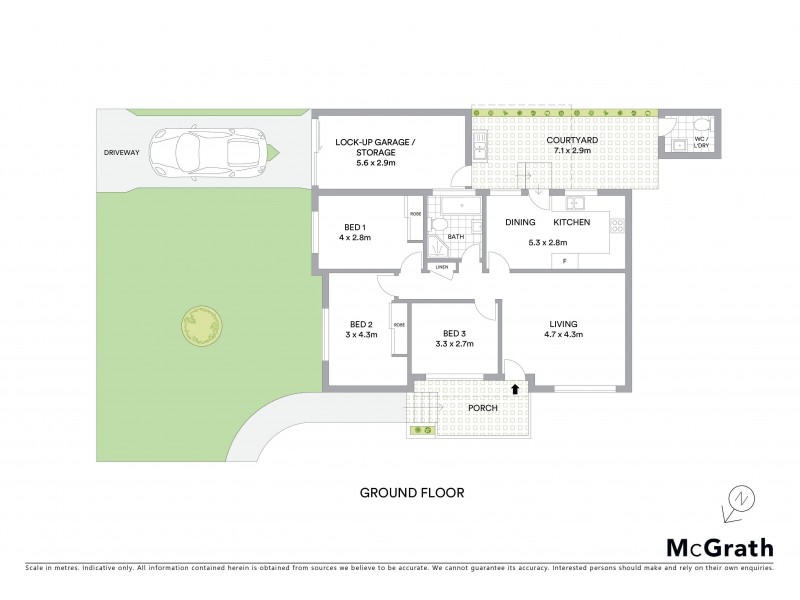 1/47 Regent Street, Bexley NSW 2207 Floorplan