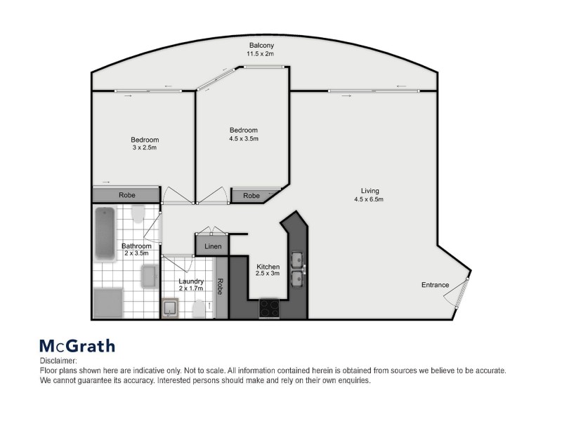 11/8-10 Croydon Street, Cronulla NSW 2230 Floorplan