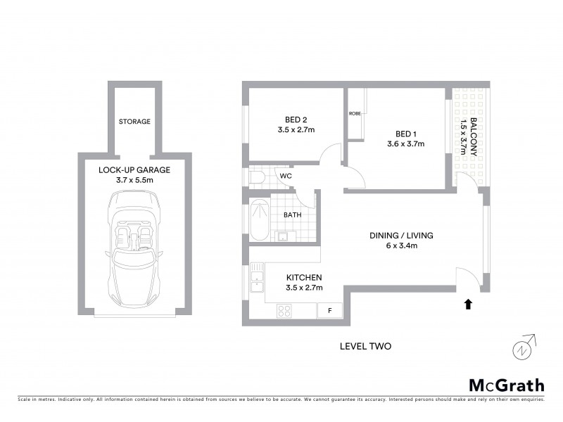 3/33 Monomeeth Street, Bexley NSW 2207 Floorplan