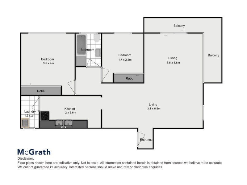 12/9-11 Bruce Street, Brighton-le-sands NSW 2216 Floorplan