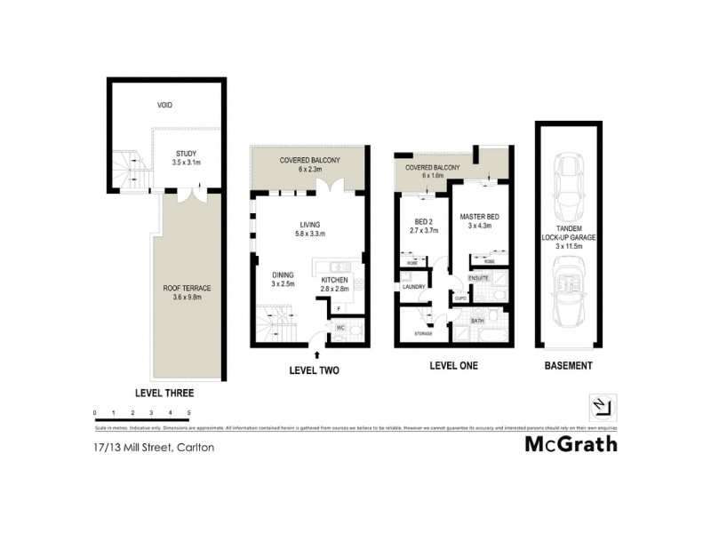 17/13 Mill Street, Carlton NSW 2218 Floorplan