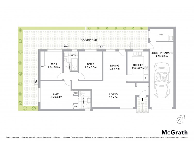 3/47 Mimosa Street, Bexley NSW 2207 Floorplan