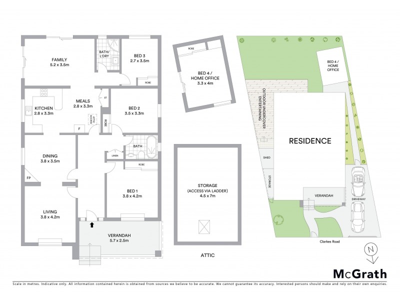 1A Clarkes Road, Ramsgate NSW 2217 Floorplan