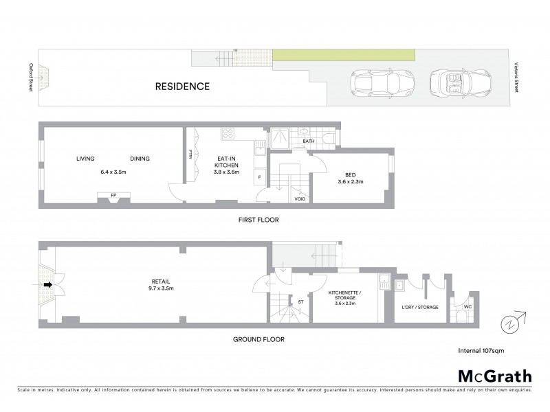 404 Oxford Street, Paddington NSW 2021 Floorplan