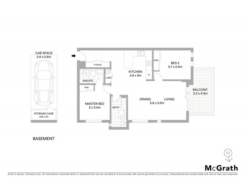 101/686 Princes Highway, Kogarah NSW 2217 Floorplan