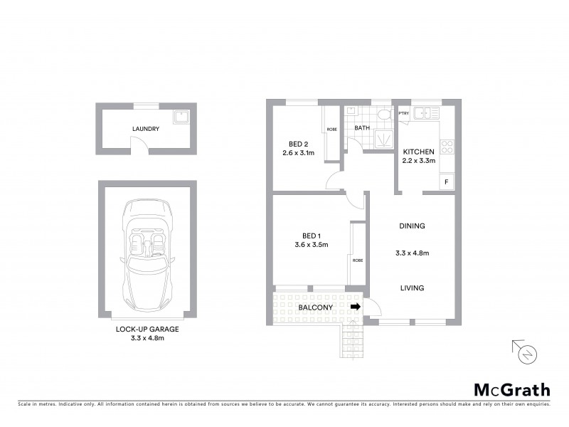 4/15 Caledonian Street, Bexley NSW 2207 Floorplan