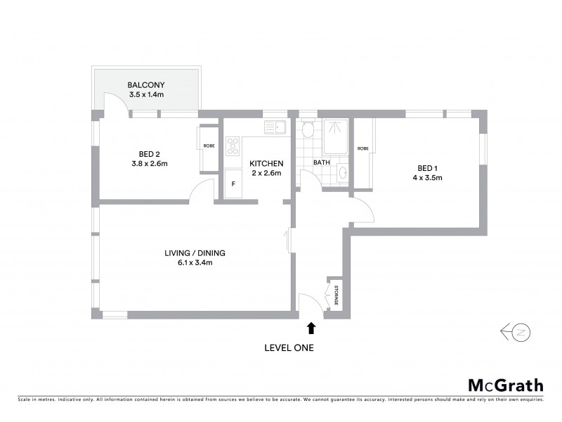 10/676 Rocky Point Road, Sans Souci NSW 2219 Floorplan