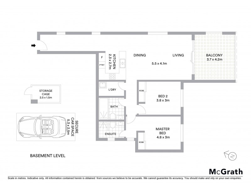 17/14-16 Albyn Street, Bexley NSW 2207 Floorplan