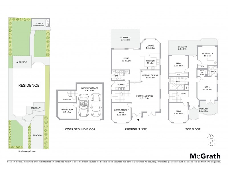 25 Scarborough Street, Monterey NSW 2217 Floorplan