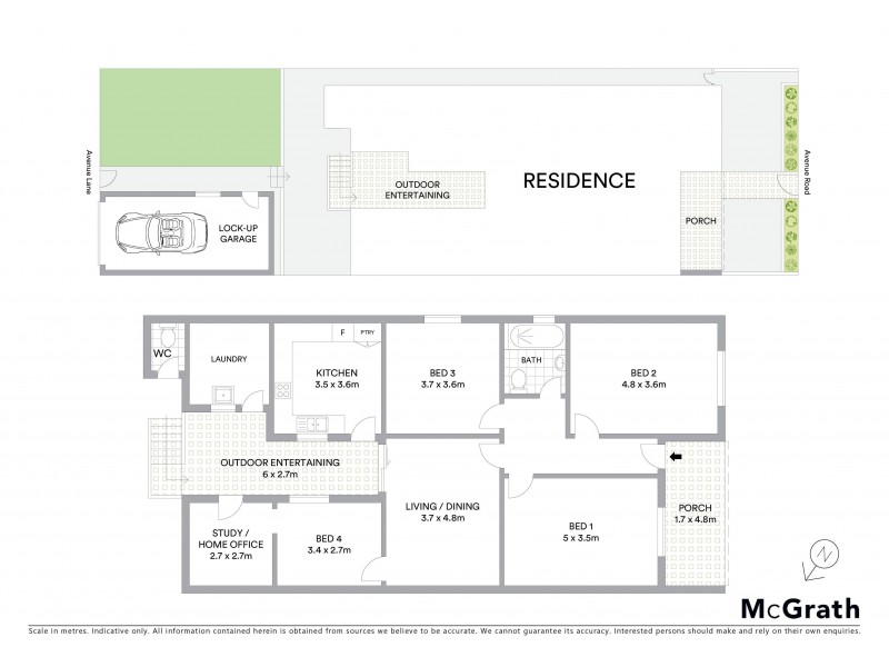 3 Avenue Road, Glebe NSW 2037 Floorplan