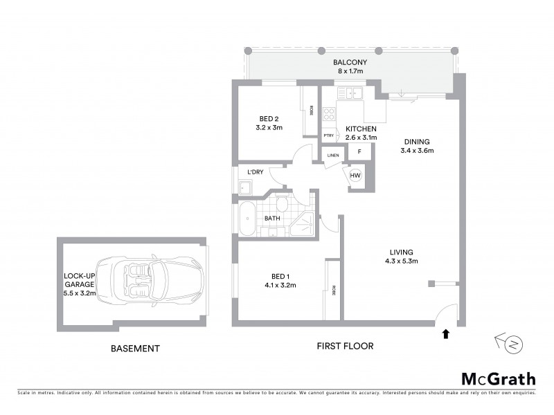 14/10 Kingsland Road, Bexley NSW 2207 Floorplan