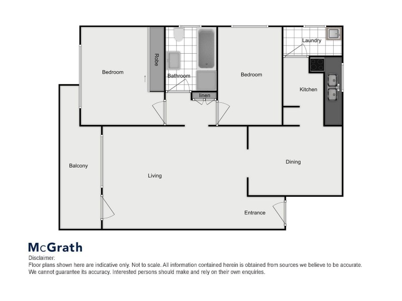13/42 President Avenue, Kogarah NSW 2217 Floorplan