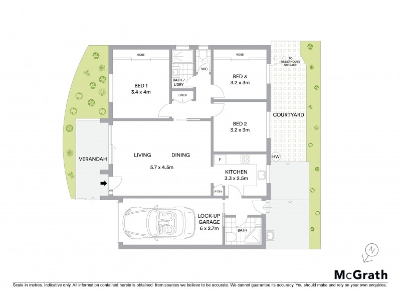 2/11 Beaconsfield Street, Bexley NSW 2207 Floorplan